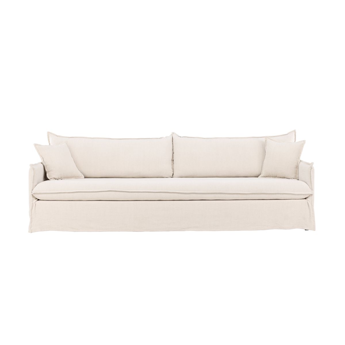 VENTURE DESIGN Nova 4 pers. sofa - beige hør