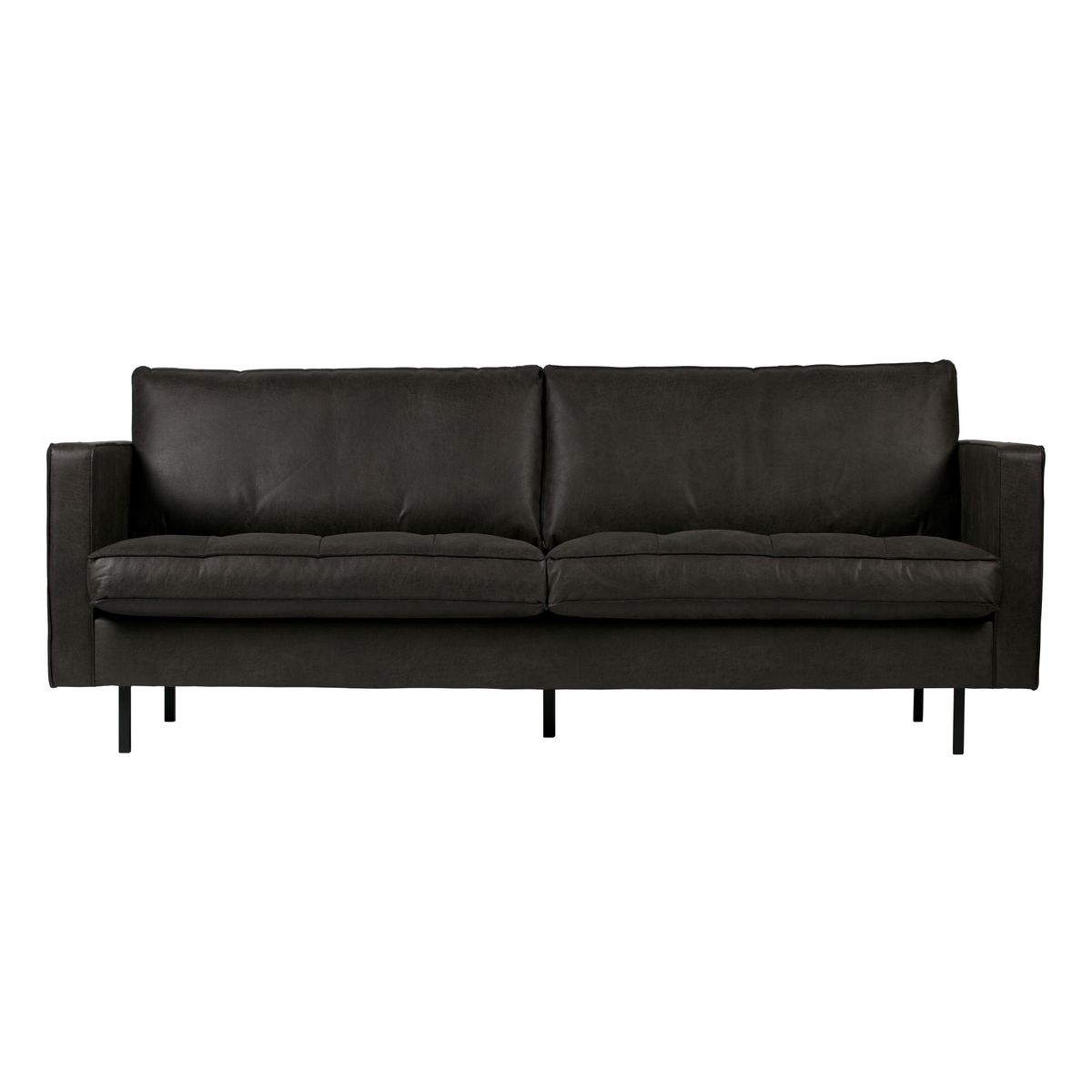 BEPUREHOME Rodeo 2,5 pers. sofa - sort stof