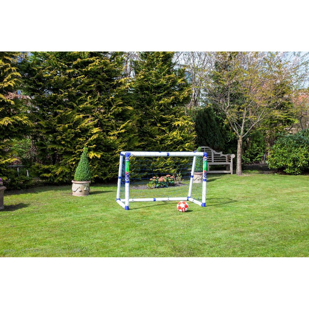 Fodboldmål TARGET SPORT PRO 1 - 150 cm x 100 cm m/net - STÆRKT OG VEJRBESTANDIGT!