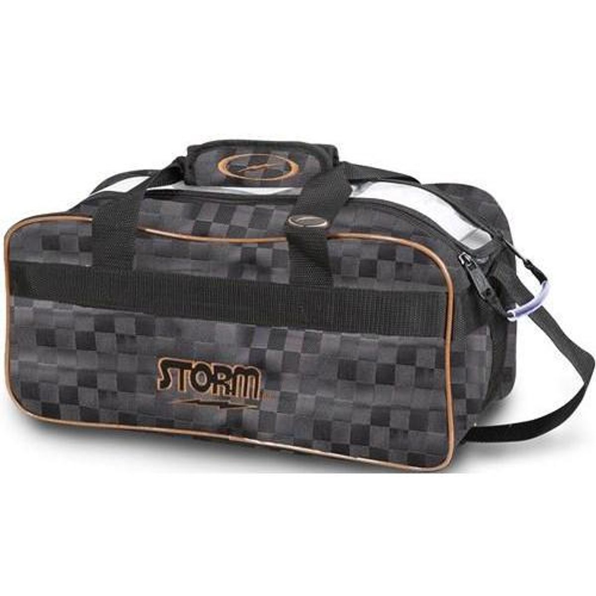 Storm Tote Bowlingtaske til 2 kugler - Black/Gold