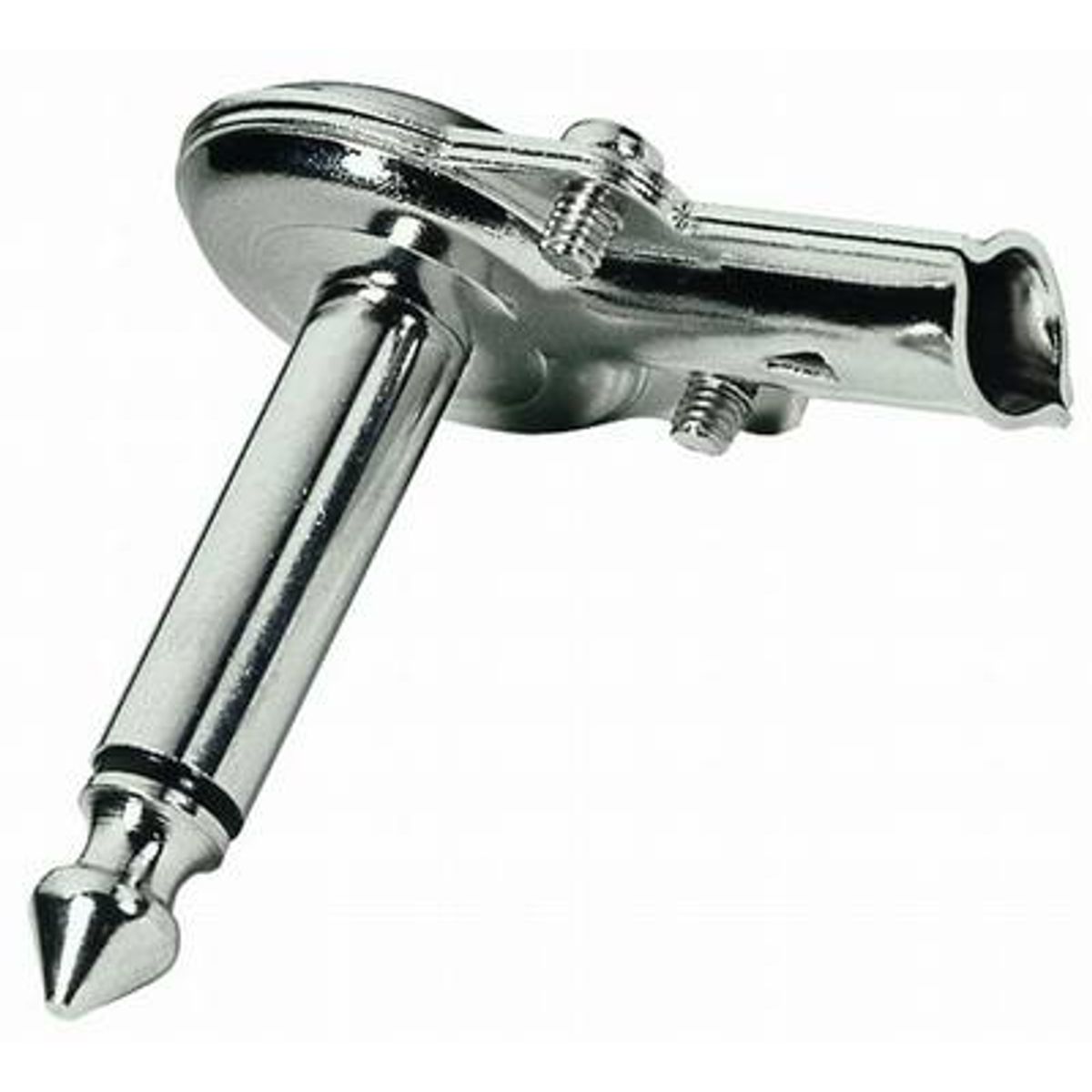 T-208ARM - Jack 6.3 mm Mono - Flad/Vinkel