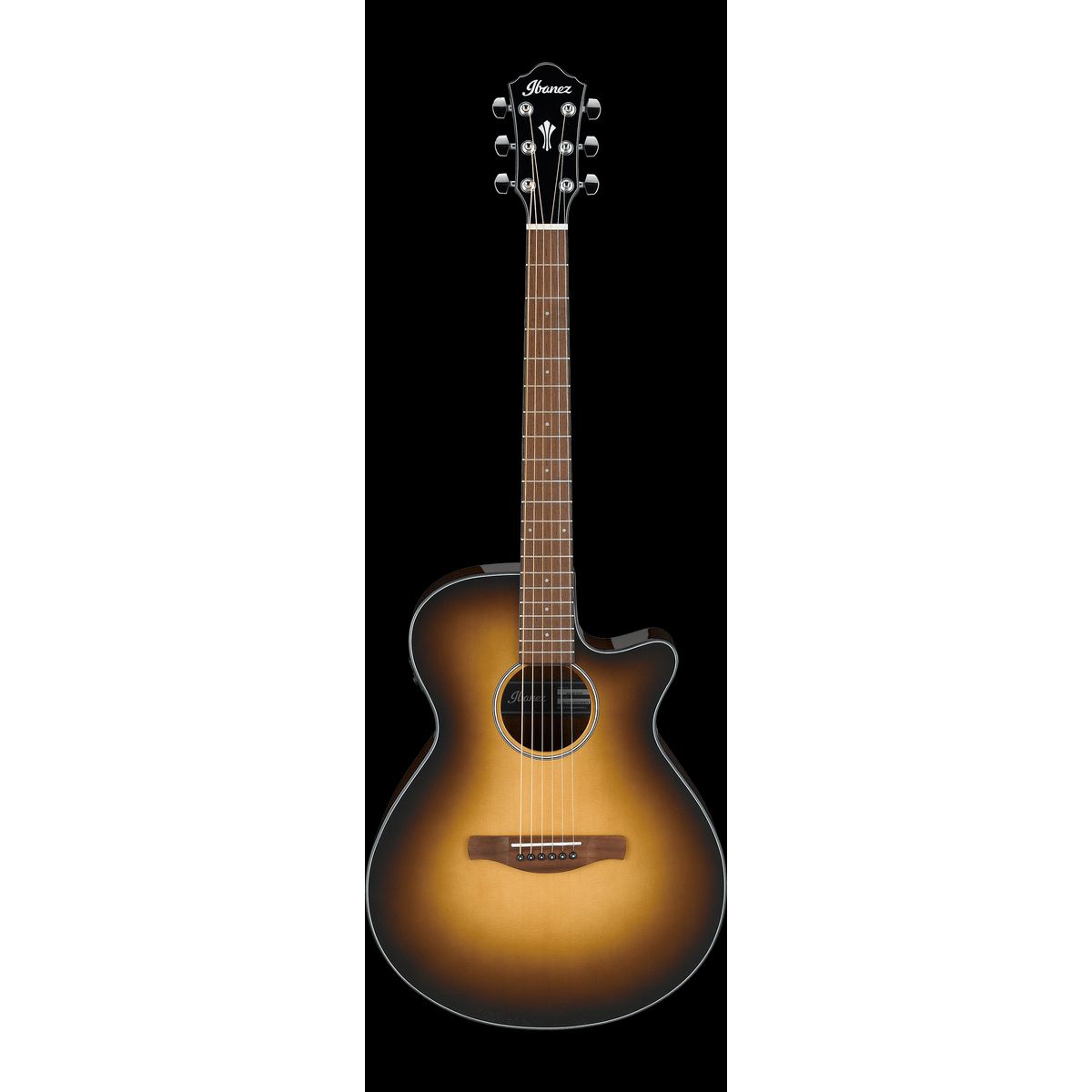 Ibanez AEG50-DHH Western guitar med pickup - Dark Honey Burst