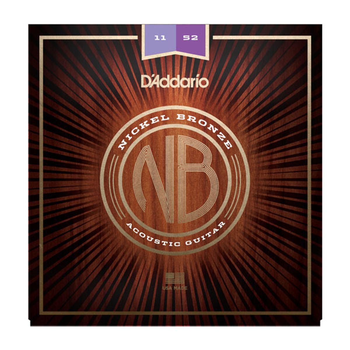 D'Addario NB1152 Nickel Bronze 11-52