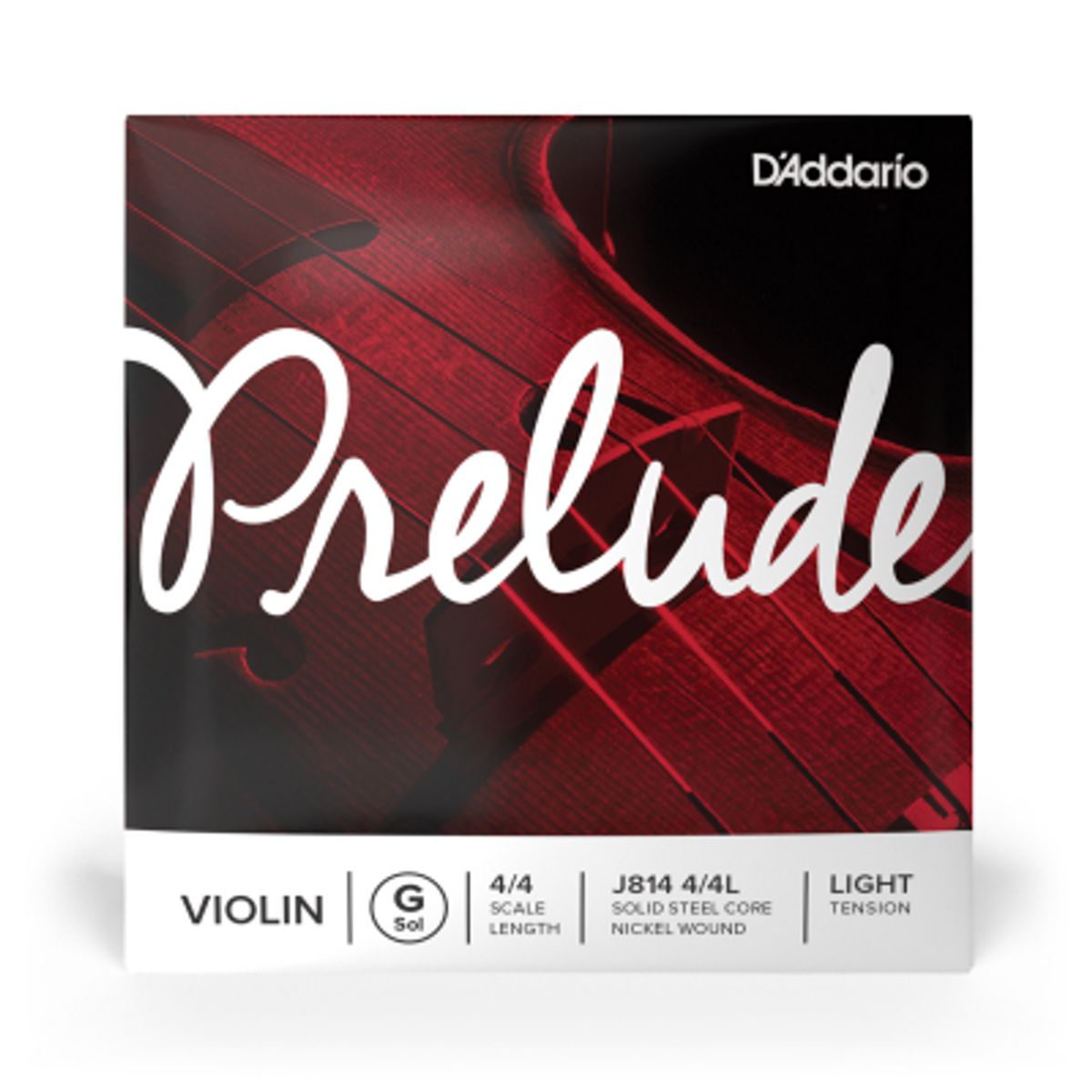 D'Addario Prelude J814 4/4L Enkelt streng G