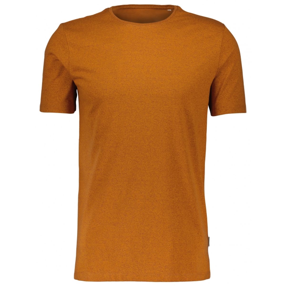 Lindbergh T-shirt i orange / dk burnt orange mix til herre