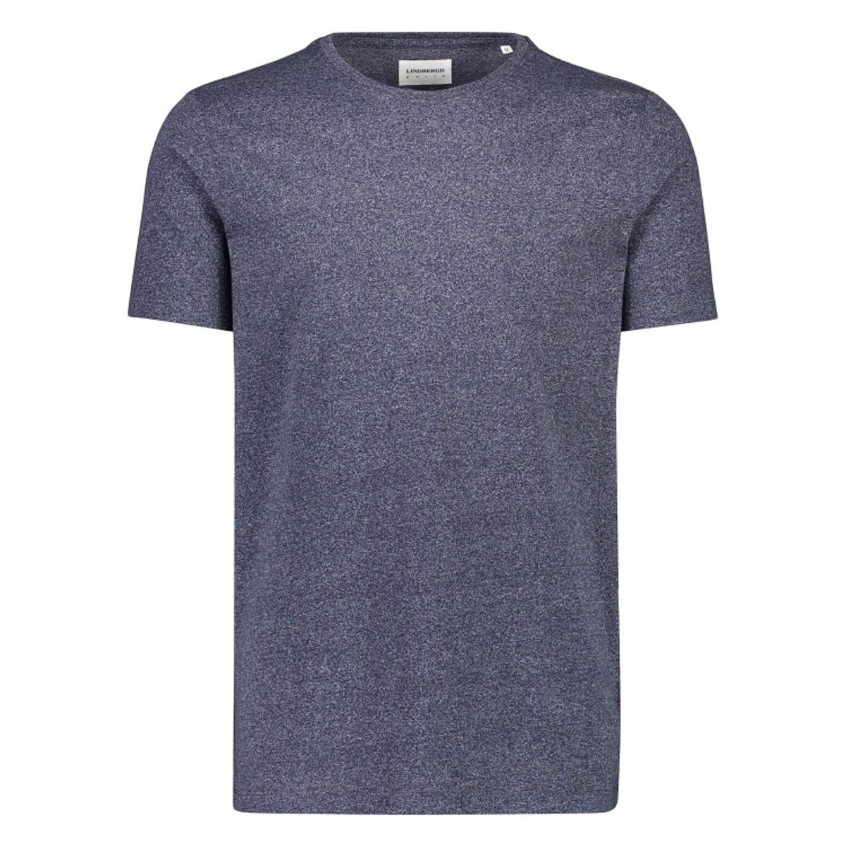 Lindbergh T-shirt i blå/ true navy mix til herre