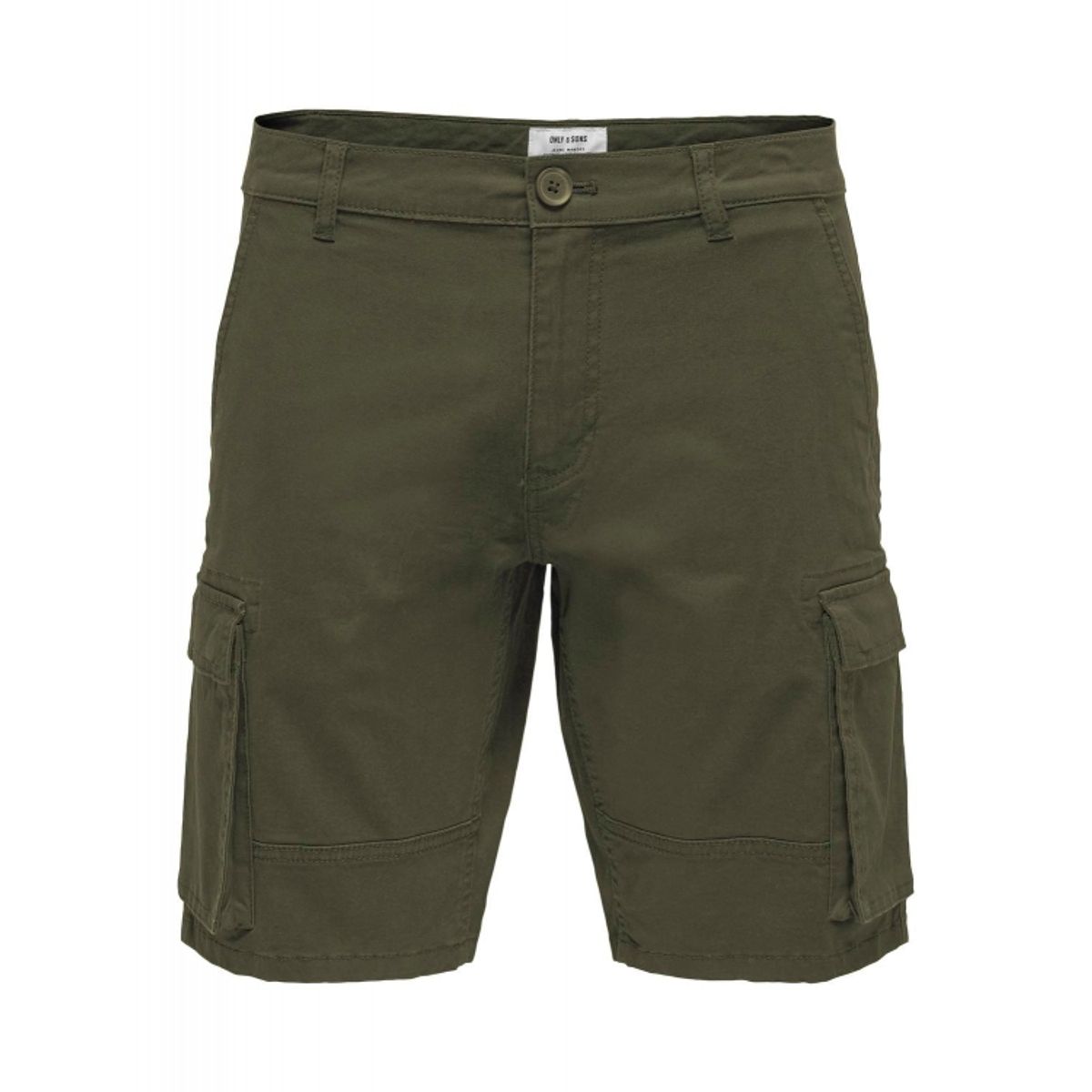 ONLY & SONS Cargo shorts i grøn til herre