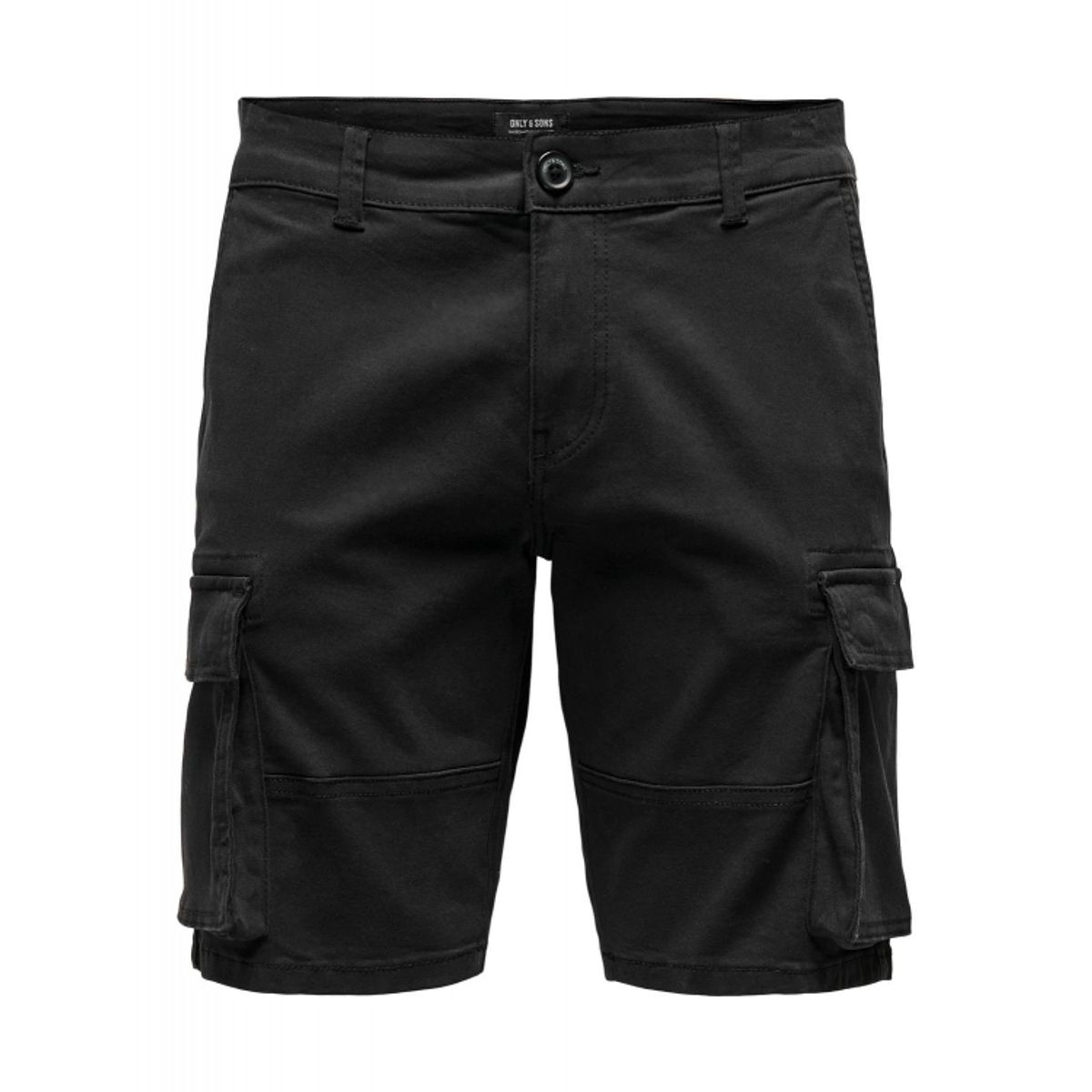 ONLY & SONS Cargo shorts i sort til herre