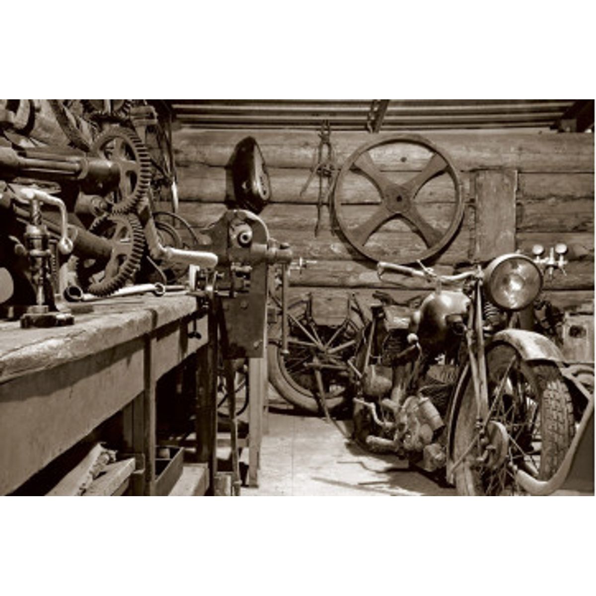 Fototapet - Vintage Garage