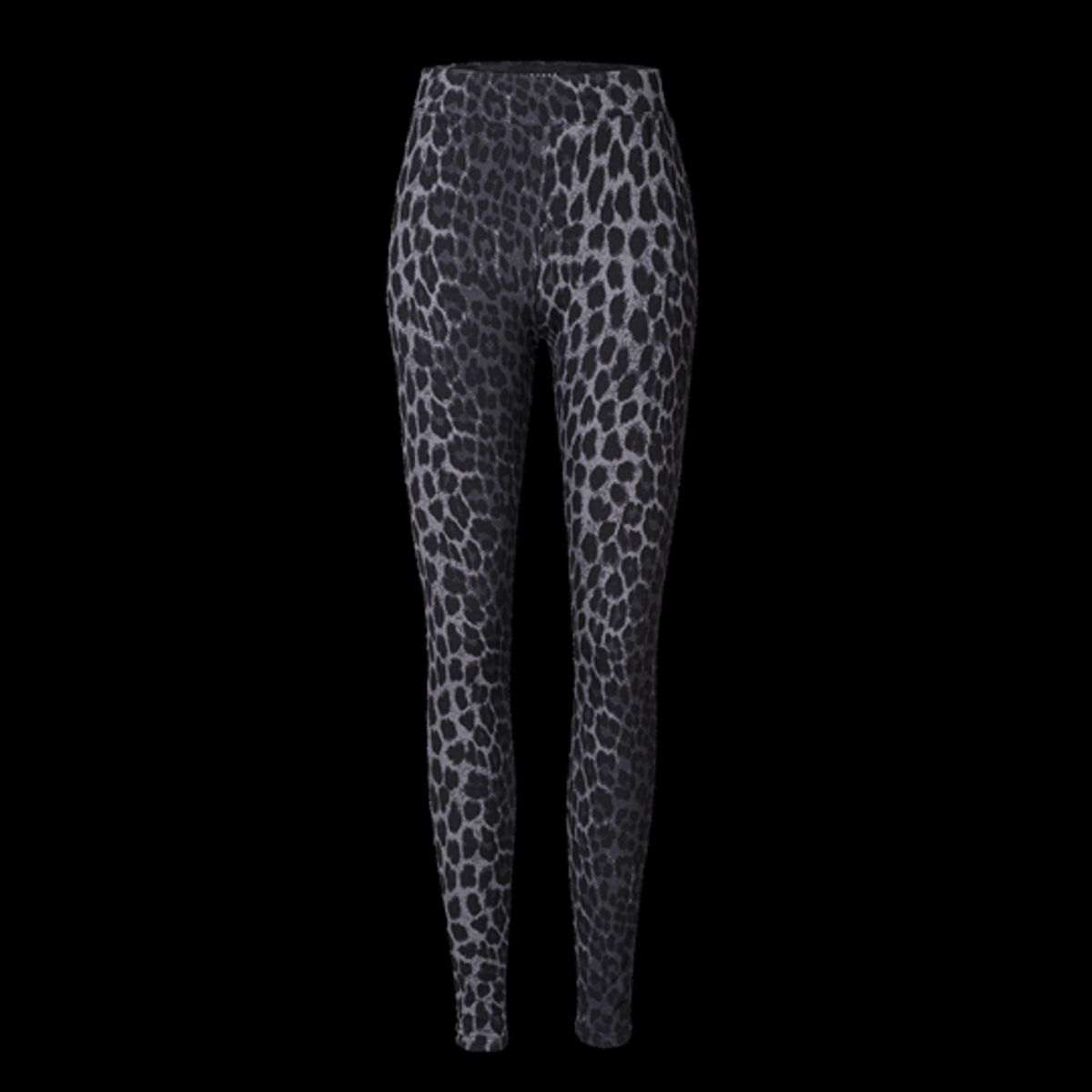 Liberté - Alma Leggings (Fleece) - Dark Grey Leo