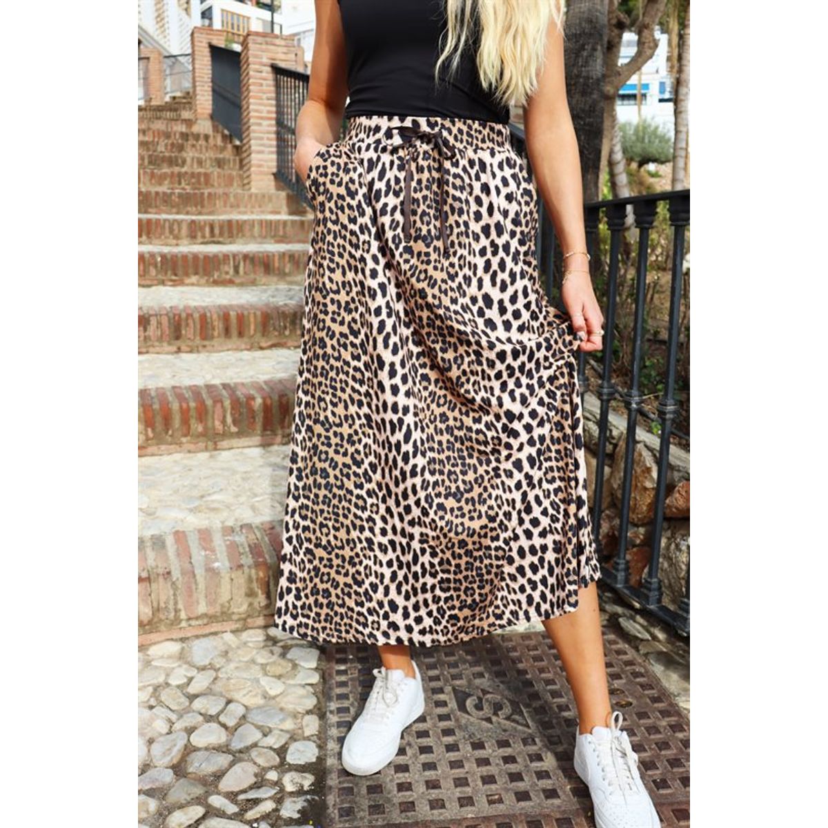 Liberté - Alma Loose Skirt - Lux Leo