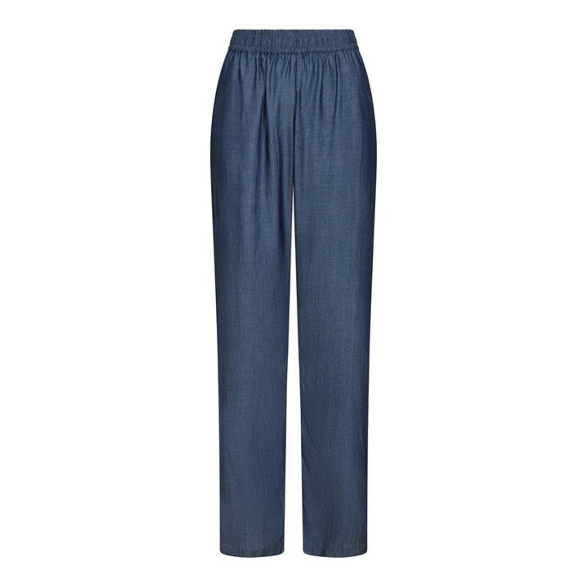 Neo Noir - Astra Chambray Pants - Dark Navy