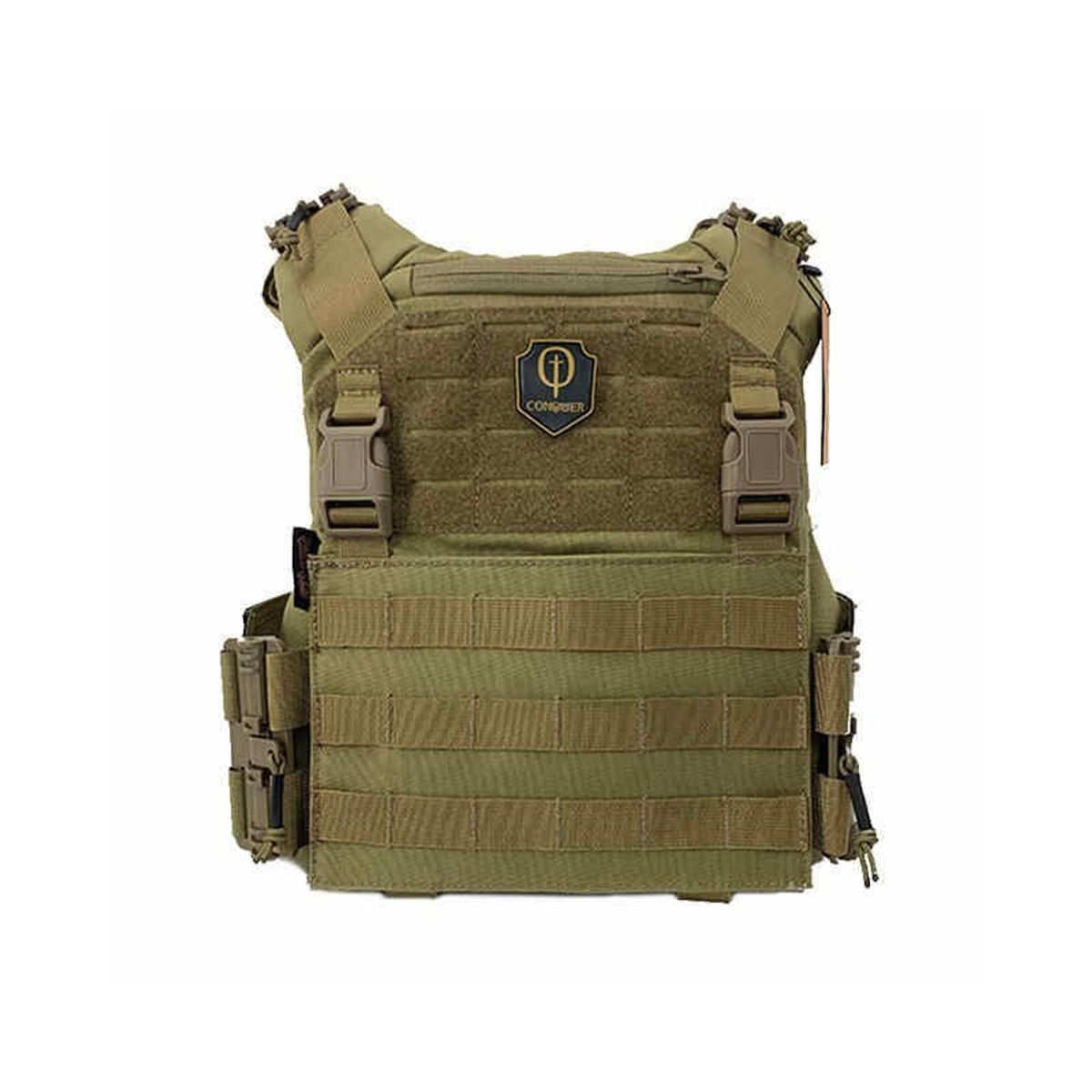 Conquer CQR Plate Carrier Tan