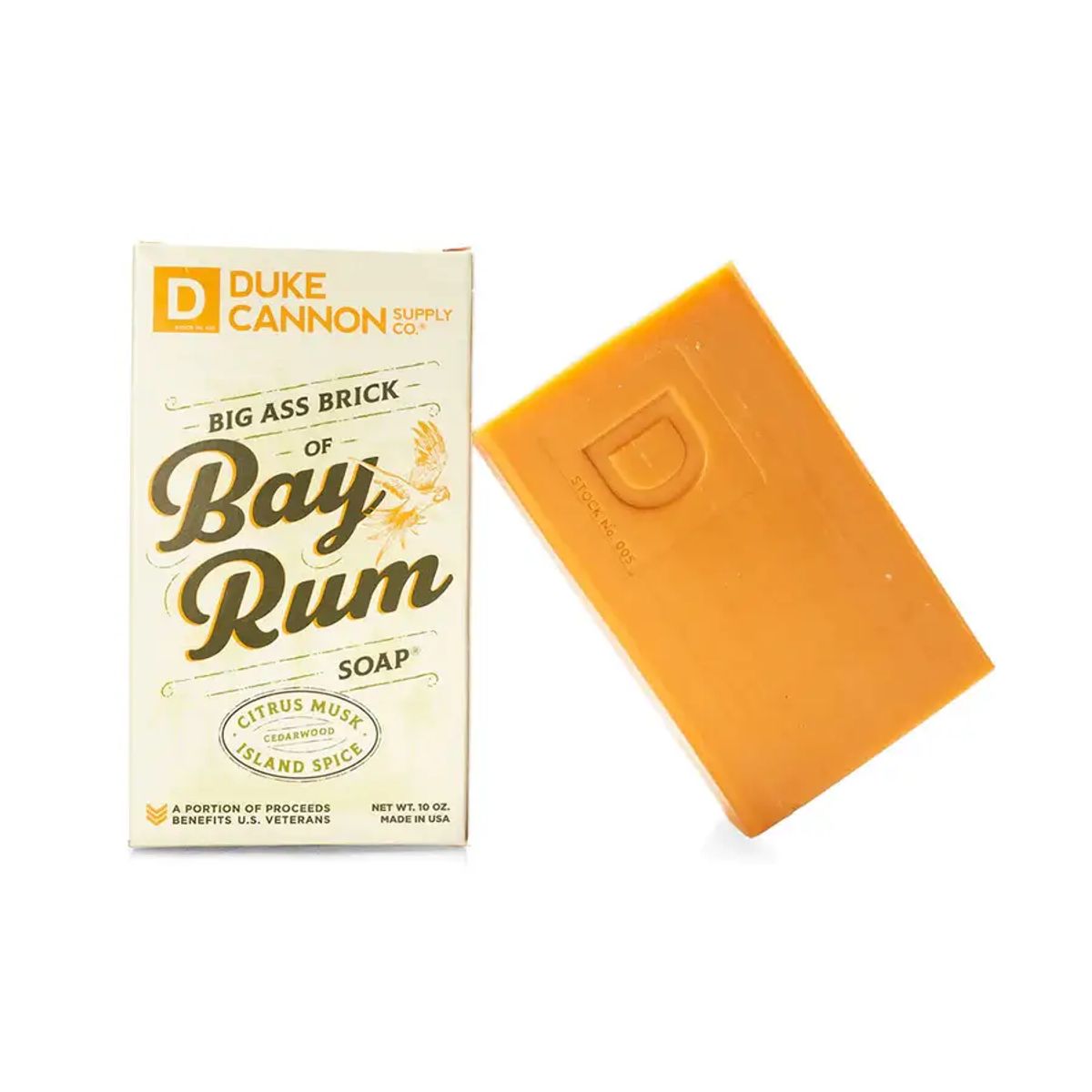 DC Big Ass brick of Soap, Bay Rum