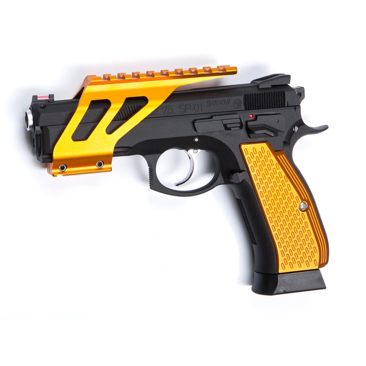 Grip, Shells, Orange, Alu, CZ, SP-01, Shadow