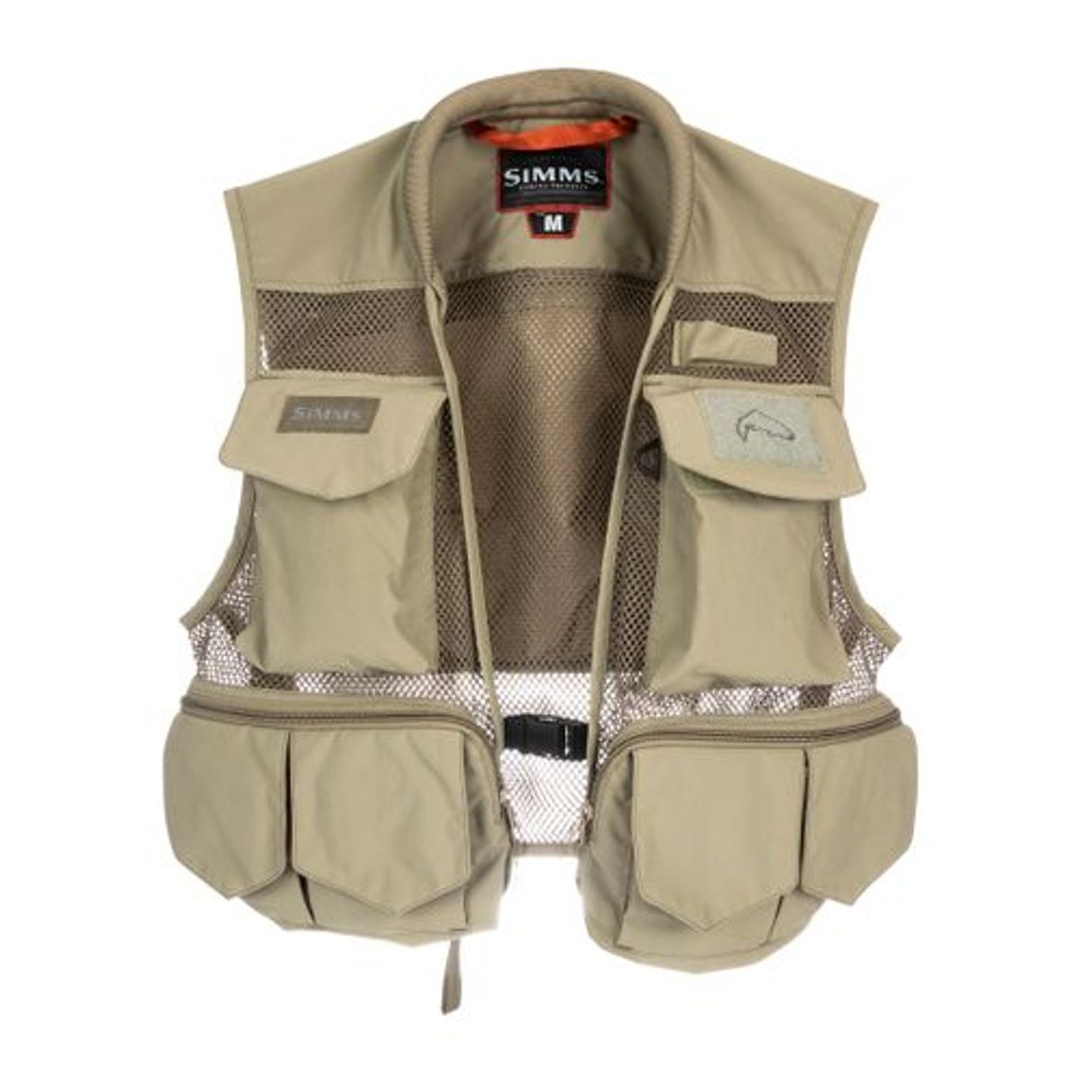 Simms Tributary Fiskevest Tan XXL