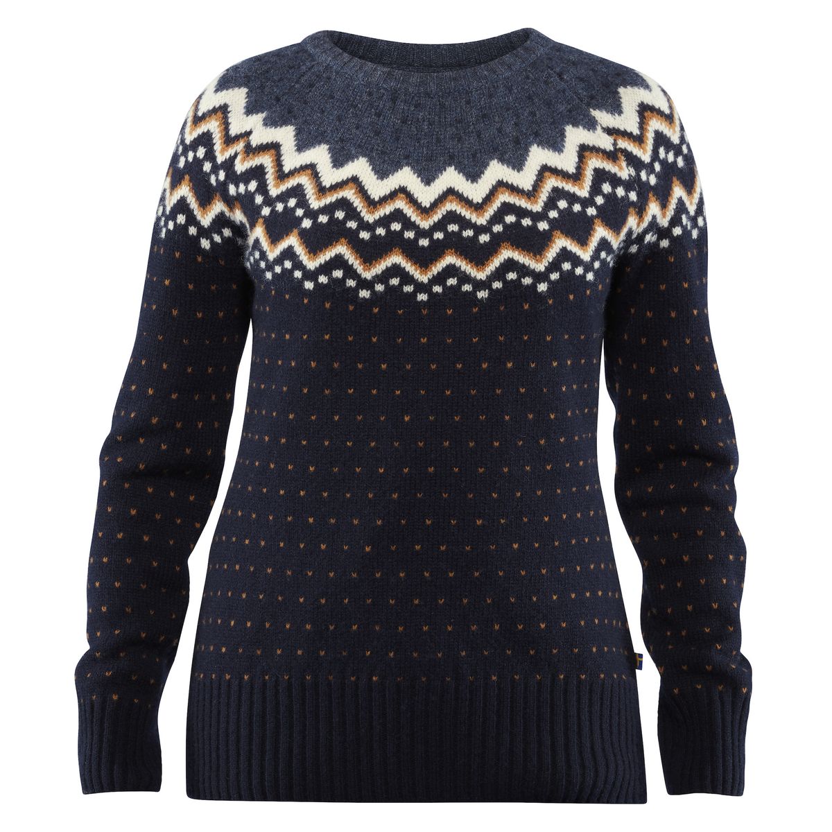 Fjällräven Ãvik Knit Dame Sweater Dark Navy L