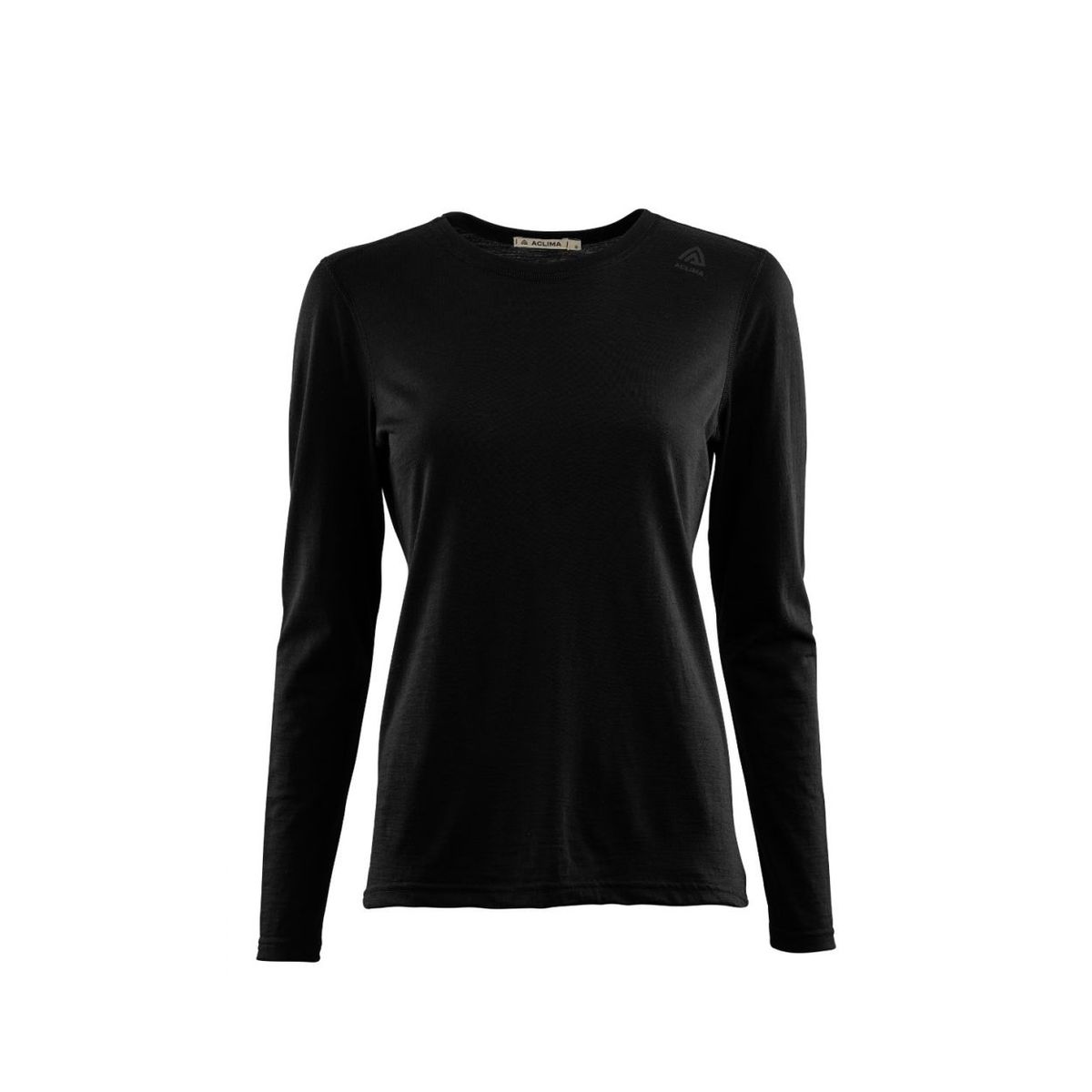 Aclima Dame LightWool L/S Undershirt Black S