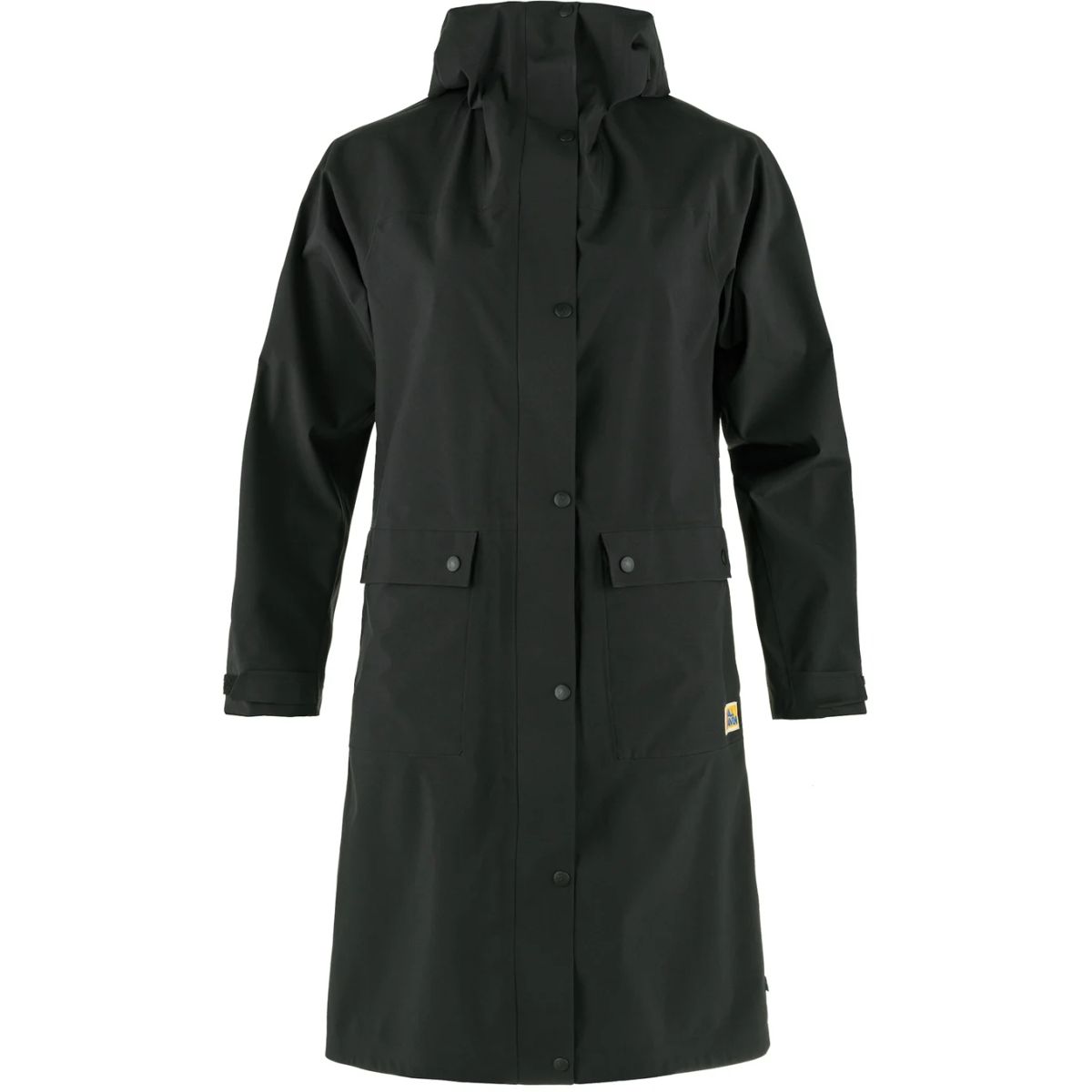 Fjällräven Vardag Rain Parka Dame Black XL