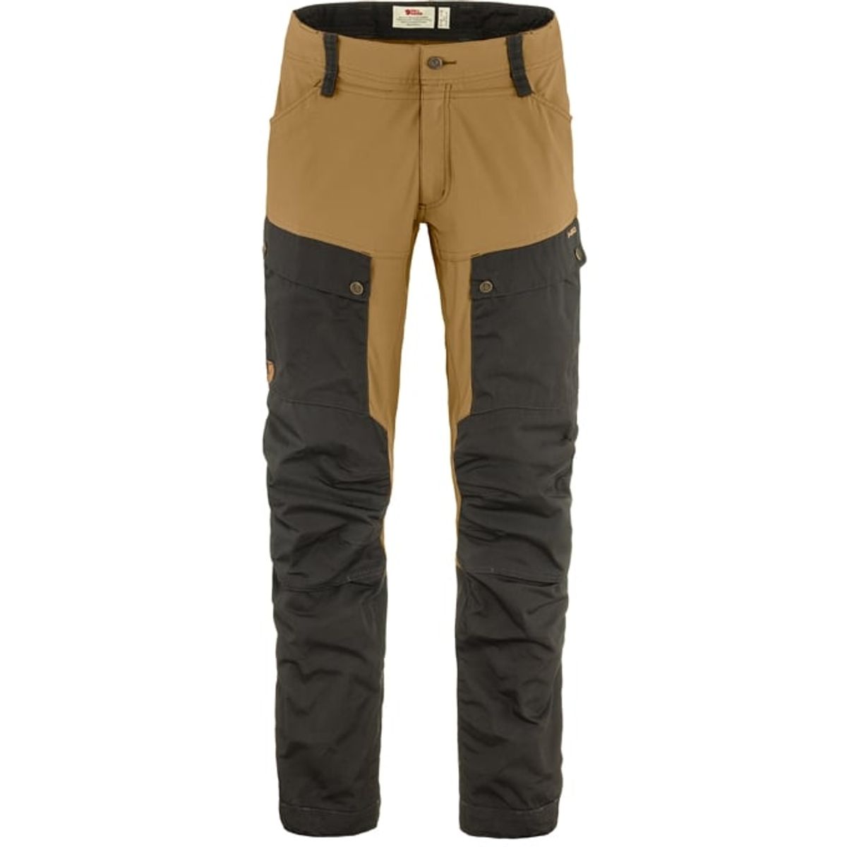 Fjällräven Keb Trousers Reg 2.0 Men Dark Grey - Buckwheat Brown 50