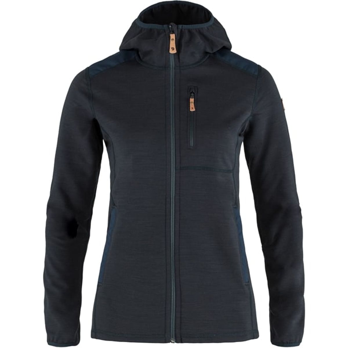 Fjällraven Keb Fleece Hoodie Dame Dark Navy S