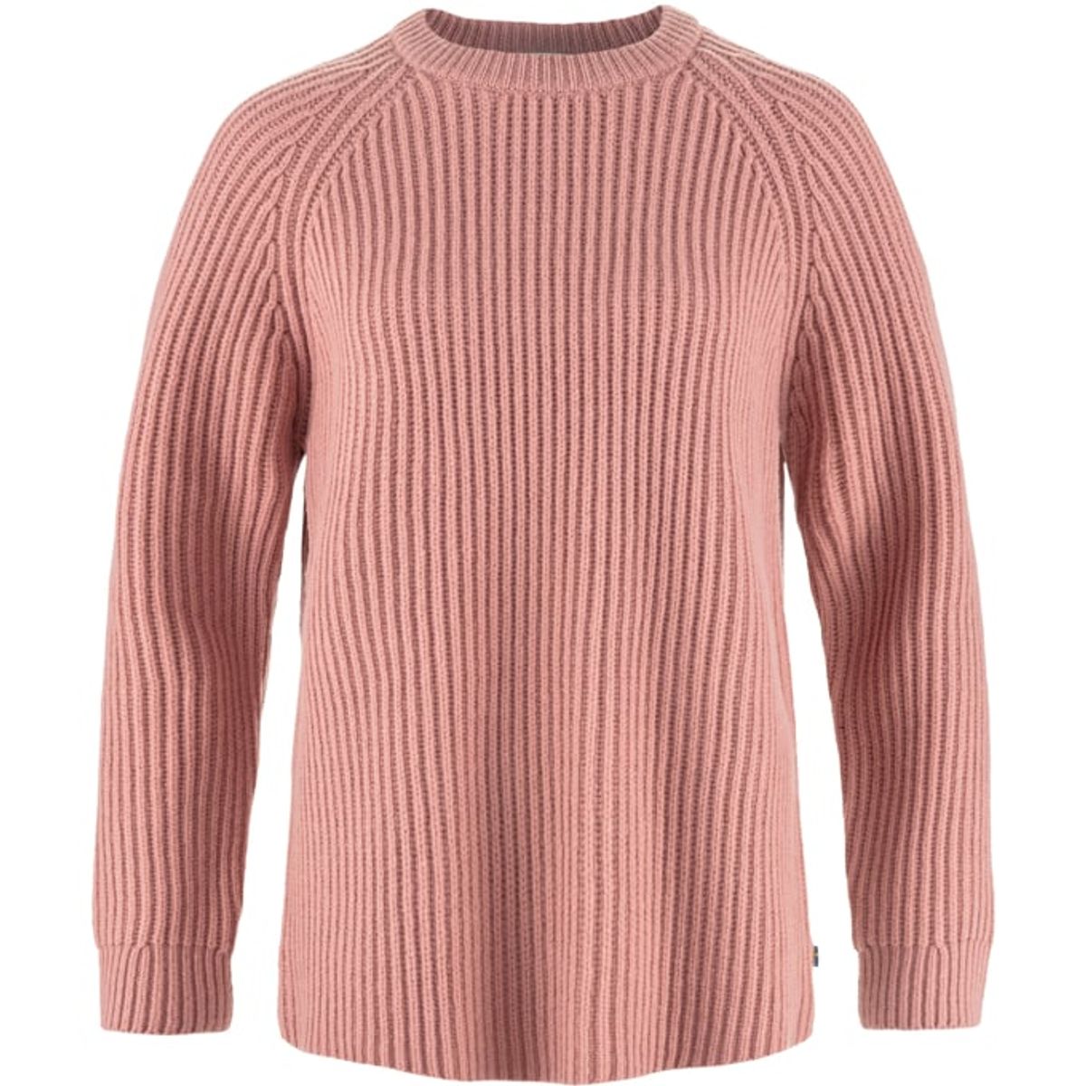 Fjällräven Ãvik Rib Dame Sweater Dusty Rose XS