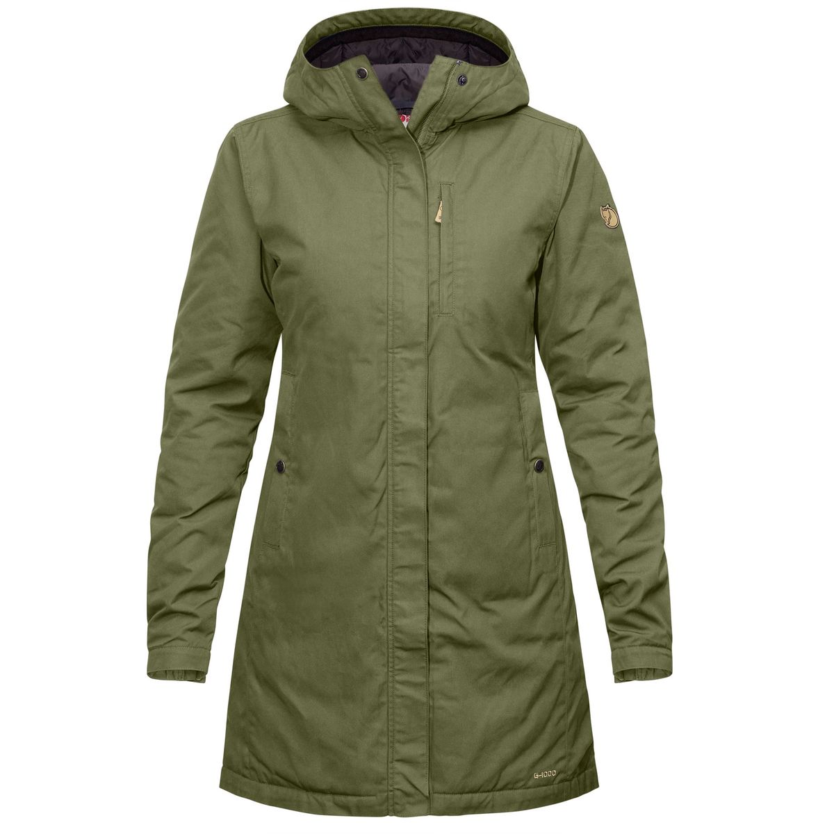 Fjällräven Kiruna Padded Parka W Green L