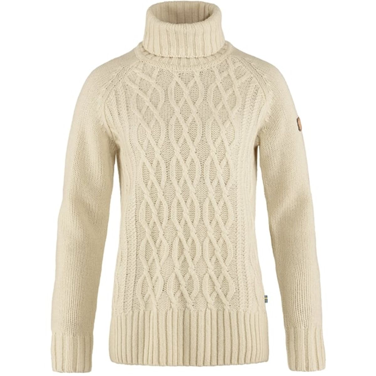 Fjällräven Ãvik Cable Knit Roller Neck Dame XL