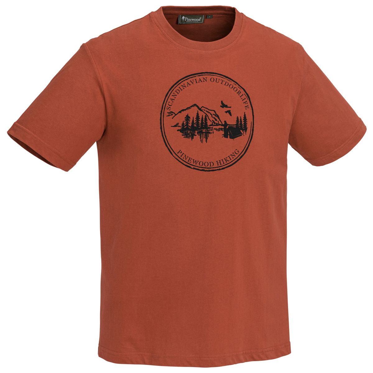 Pinewood Camp T-Shirt Terracotta XL