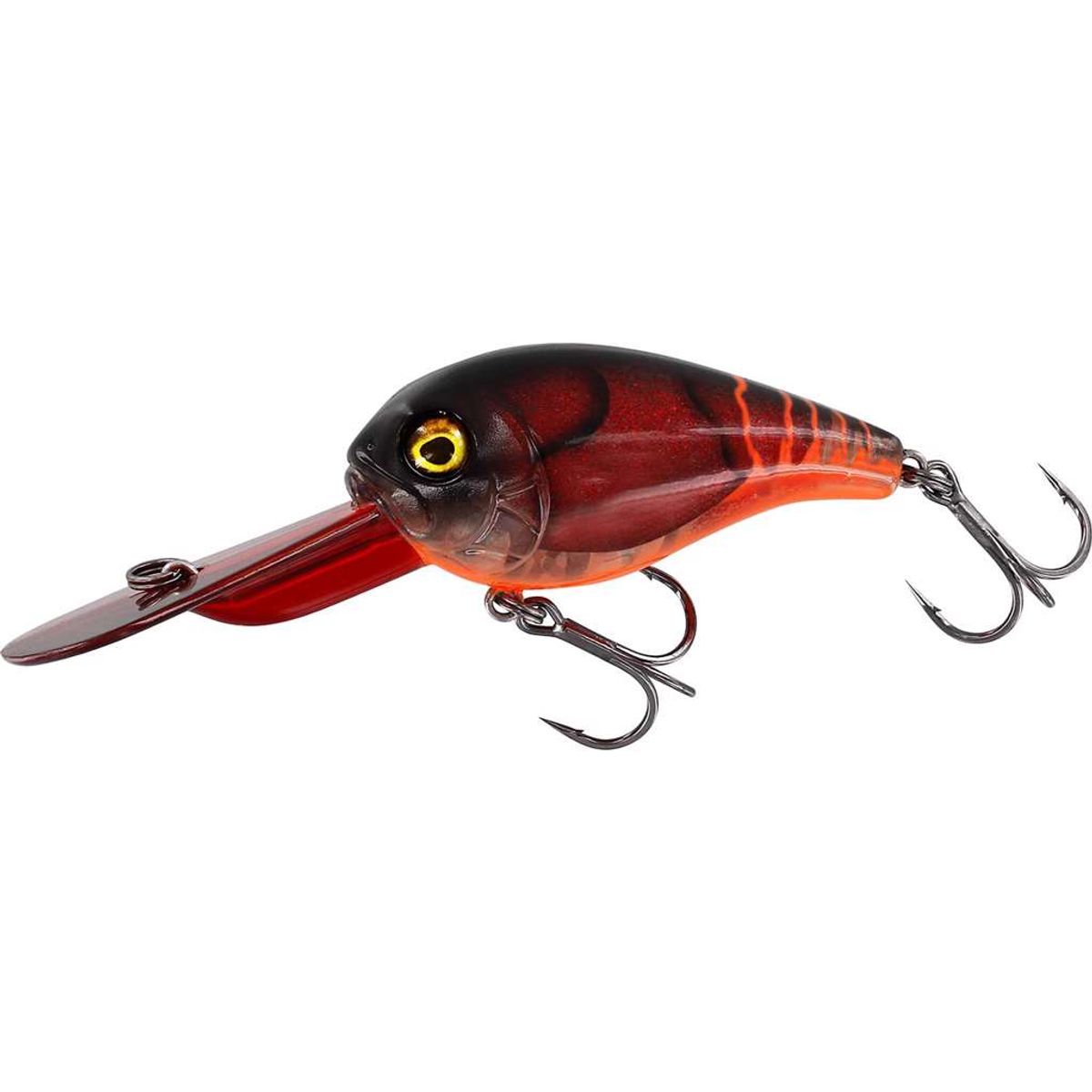 Westin Megabite DR Crankbait 7cm/30g 3D Fire Craw