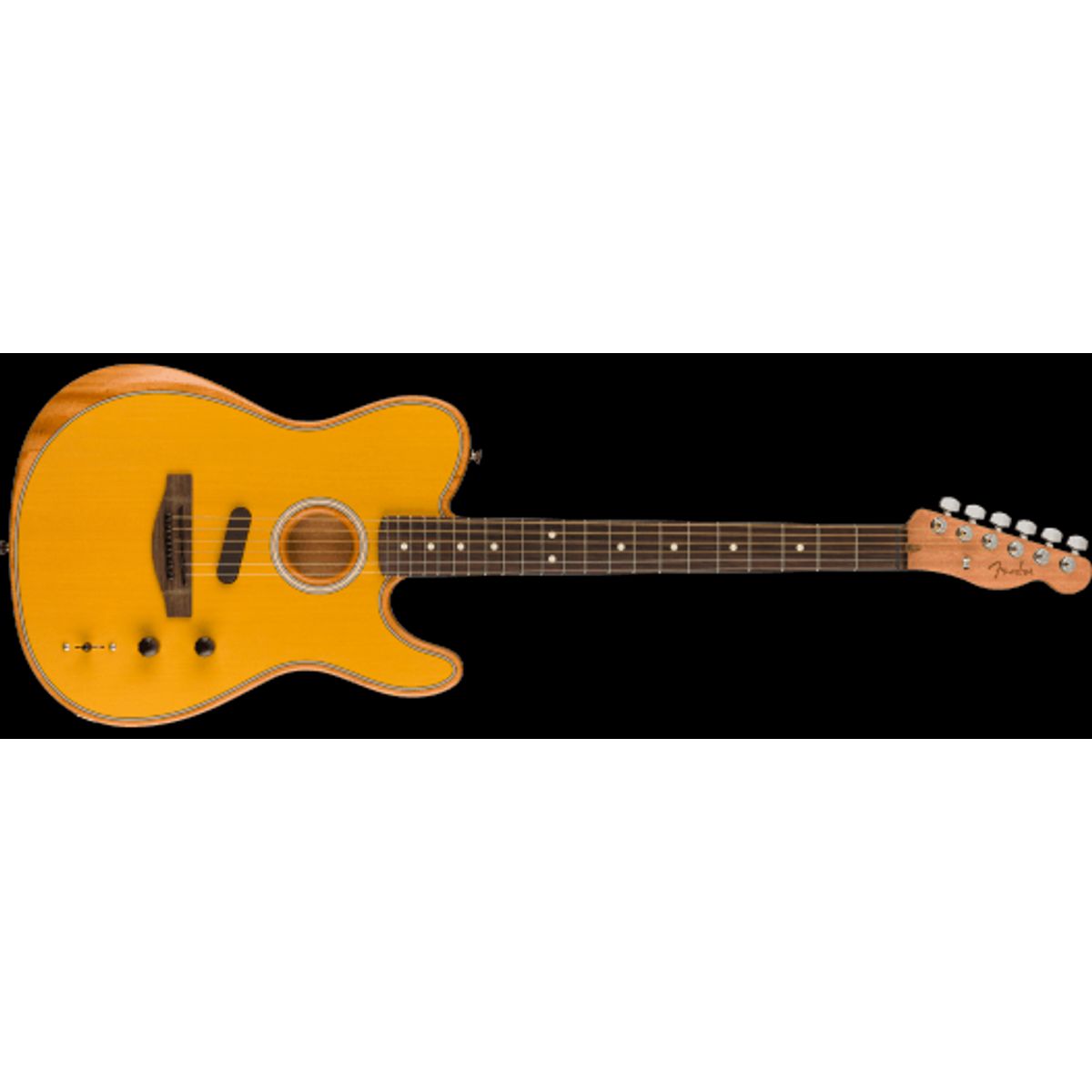 Fender Acoustasonic Player Telecaster El-guitar (Butterscotch Blonde)