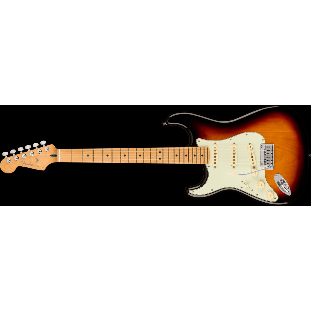 Fender Player Plus Stratocaster Venstrehånds El-guitar (3-Color Sunburst)