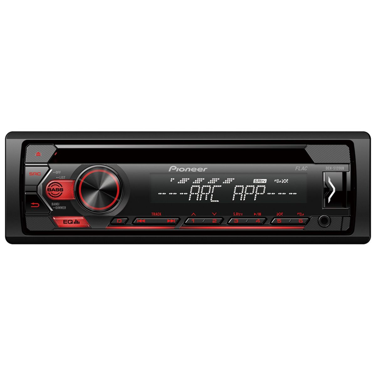 Pioneer DEH-S120UB 1-DIN Bilstereo m. CD og USB