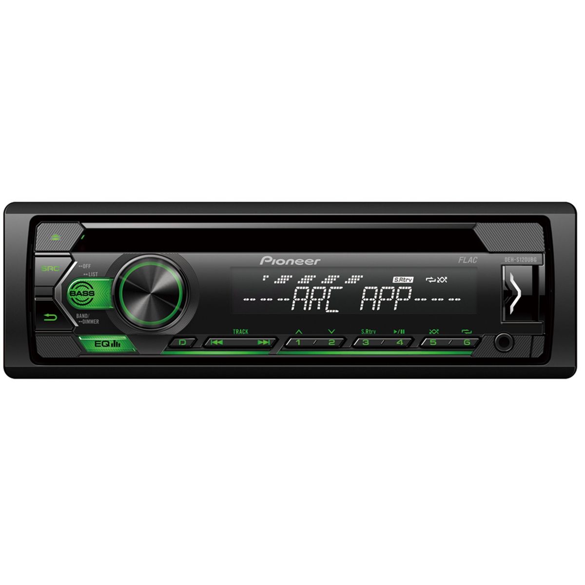 Pioneer DEH-S120UBG 1-DIN Bilstereo m. CD og USB