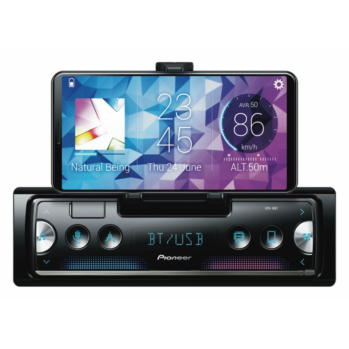 Pioneer SPH-10BT Smartphone Receiver m. Bluetooth