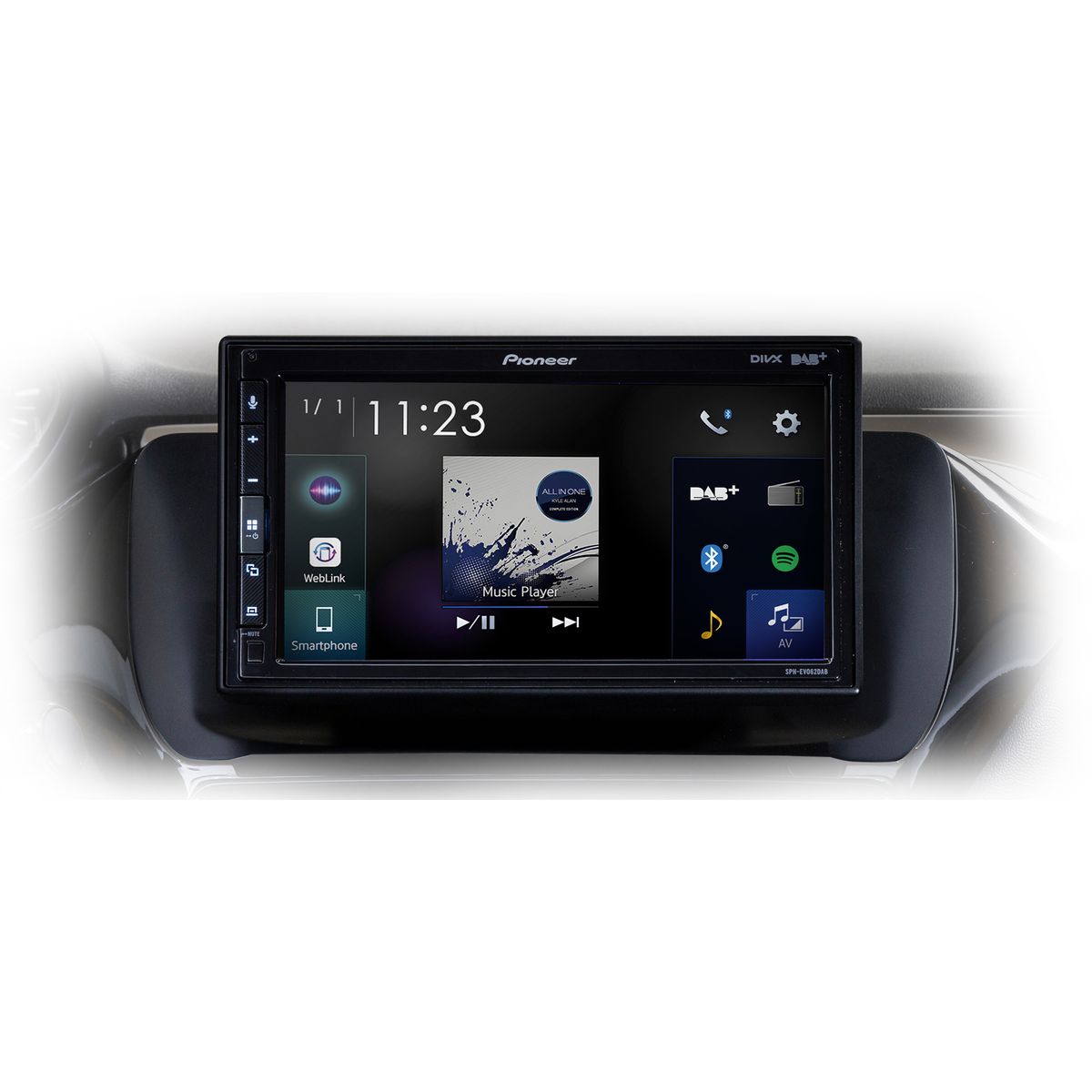 Pioneer SPH-EVO62DAB-208 Apple CarPlay, DAB Radio og Bluetooth