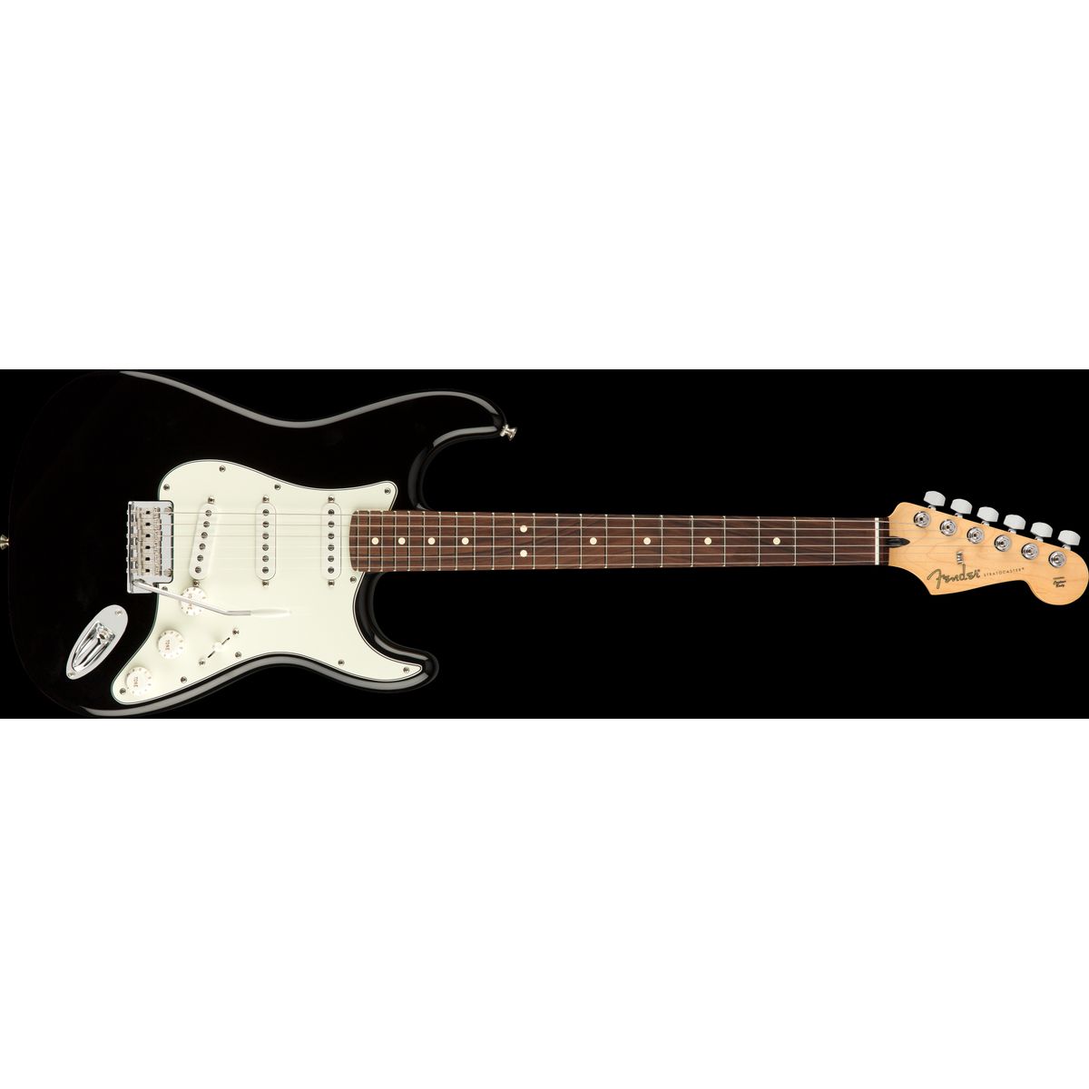 Fender Player Stratocaster El-guitar (Sort)