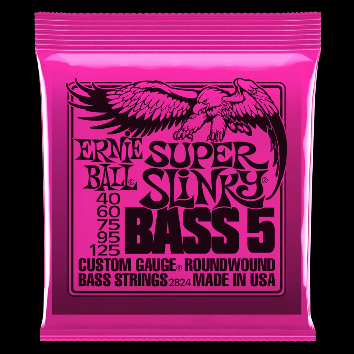 Ernie Ball Slinky Nickel Wound Basstrenge (5) Super Slinky 045-100