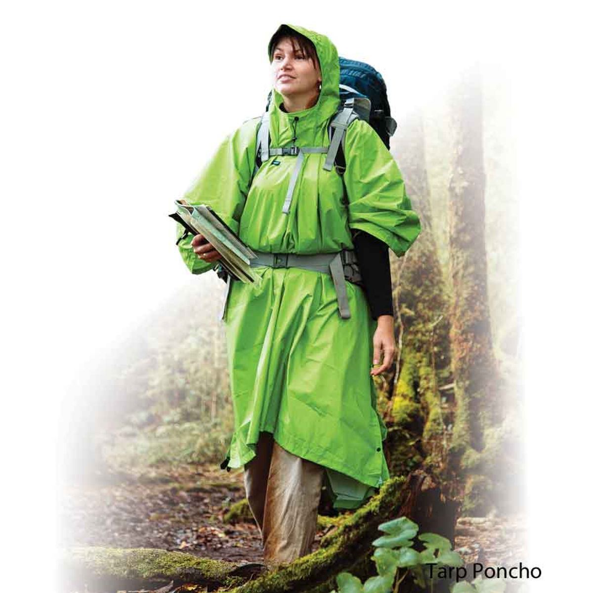 Tarp Poncho (Nylon waterproof)