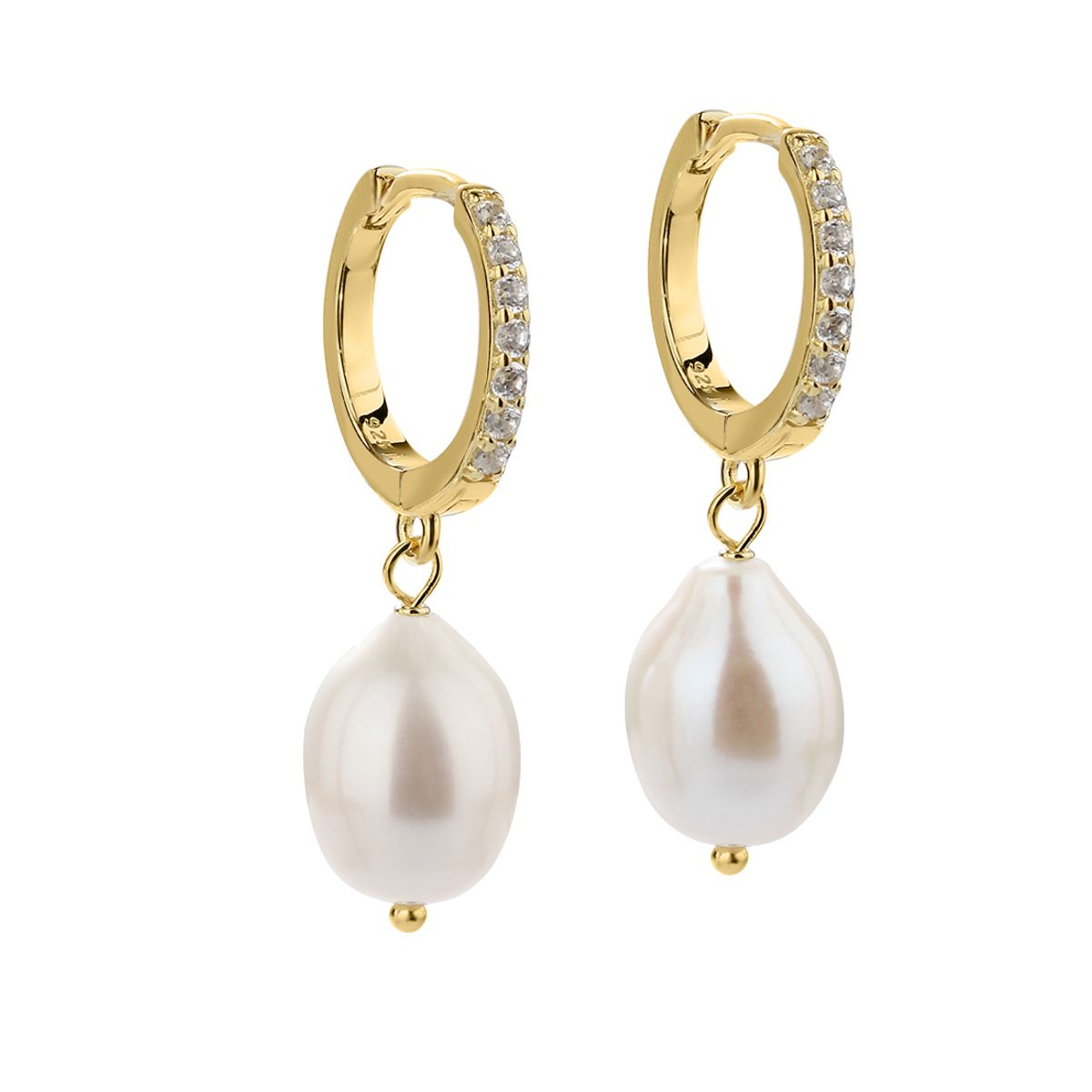 Hoops | DARLING PEARL BIG