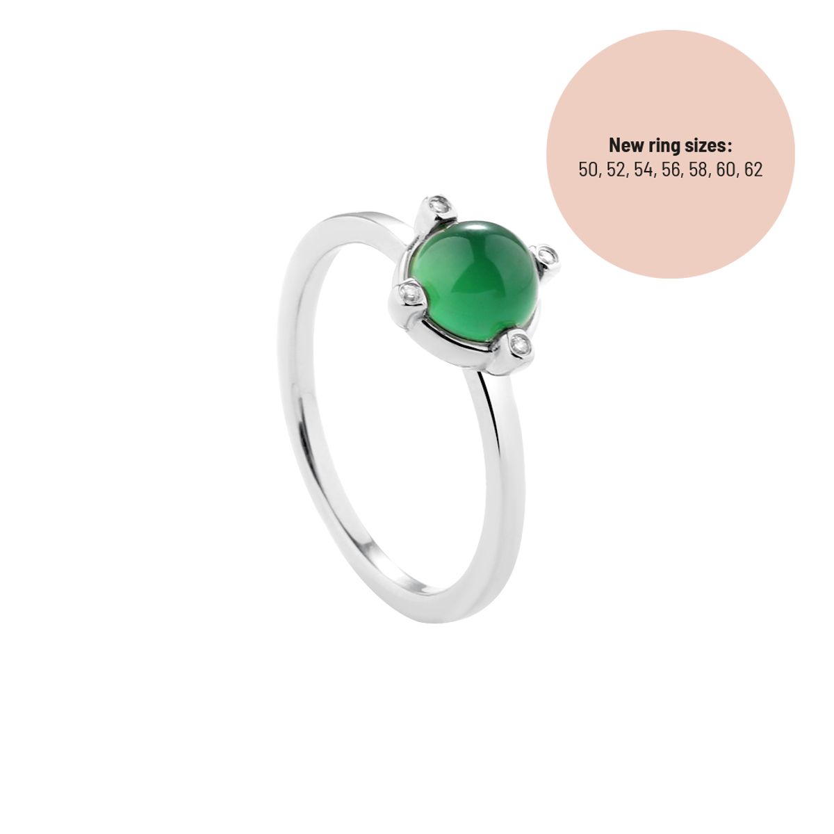 Ring | GREEN PEGGY str 60