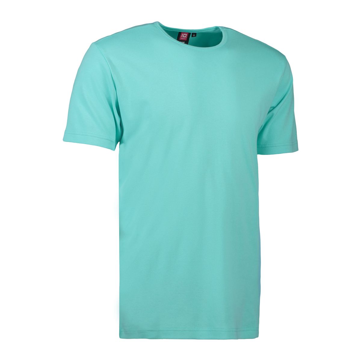 Mint farvet t-shirt med rund hals til mænd - 2XL