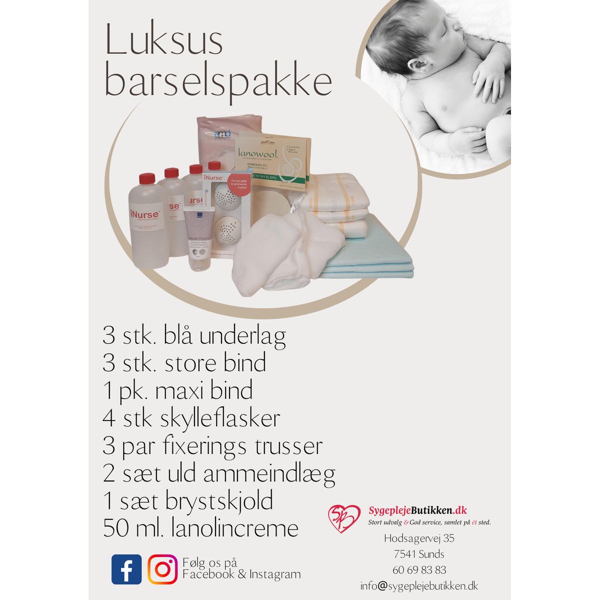 Barselspakke Luksus